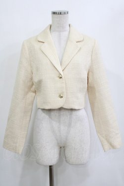 画像1: an another angelus / ゴールド釦ツイードジャケット Free CREAM H-26-02-03-037-CA-JA-NS-ZH