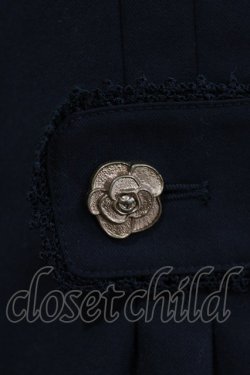 画像4: axes femme / リボンポケットジャケット L ブラック H-26-02-03-038-AX-JA-NS-ZH