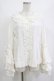 画像1: 幽 巷（海外ロリータブランド） / 姫袖ブラウス XL オフ H-26-02-03-040-PU-BL-NS-ZH (1)