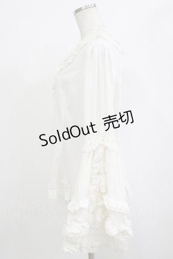 画像2: 幽 巷（海外ロリータブランド） / 姫袖ブラウス XL オフ H-26-02-03-040-PU-BL-NS-ZH