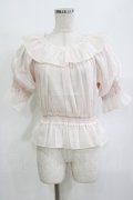 F&A / シアーオフショルフリルプルオーバーブラウス Free LIGHT PINK H-26-02-03-055-LO-BL-NS-ZH