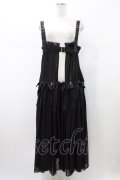 Candy Stripper / FULL OF RIBBON HARNESS TULLE SKIRT  ブラック H-26-02-03-1032-PU-OP-KB-ZH