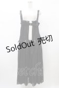 Candy Stripper / FULL OF RIBBON HARNESS TULLE SKIRT  ブラック H-26-02-03-1032-PU-OP-KB-ZH