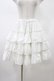 画像1: Vallee lys / Pivoine Frill Skirt  ホワイト H-26-02-03-1033-GO-SK-KB-ZH (1)