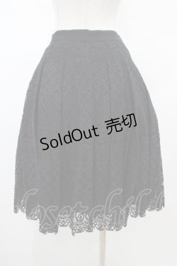 画像2: Jane Marple Dans Le Salon / レースタックスカート  ブラック H-26-02-03-1035-JM-SK-KB-ZH