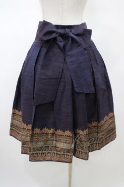 画像2: Jane Marple Dans Le Salon / グリッタープリントスカート  パープル H-26-02-03-1036-JM-SK-KB-ZH