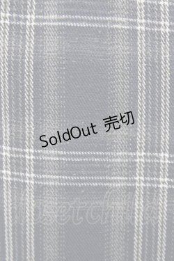 画像3: Candy Stripper / CHECK SHIRT WRAP SKIRT  ネイビー H-26-02-03-1038-PU-SK-KB-ZH