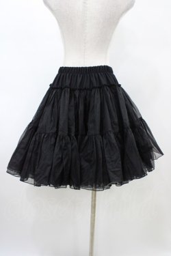 画像2: kuroobi / 遮熱パニエ(48cm丈)  ブラック H-26-02-03-1041-0-SK-KB-ZH