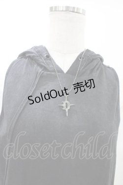 画像3: Daker Wavs / ダメージノースリーブフードカットソー  ブラック H-26-02-03-1043-0-TO-KB-ZH