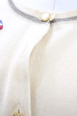 画像3: Jane Marple / Royal riding clubのデコパージュカーディガン  アイボリー H-26-02-03-1054-JM-TO-KB-ZH