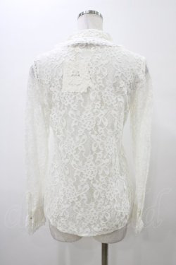 画像2: Jane Marple Dans Le Salon / レースブラウス  オフホワイト H-26-02-03-1056-JM-BL-KB-ZH