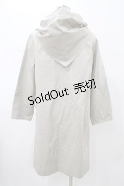 画像2: Jane Marple / レジメンタルストライプ＆ドットジャガードコート  グリーン×グレージュ H-26-02-03-1061-JM-CO-KB-ZH