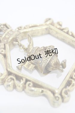 画像2: Jane Marple / 時計うさぎチャーム  ゴールド H-26-02-03-1008-JM-ZA-KB-ZH