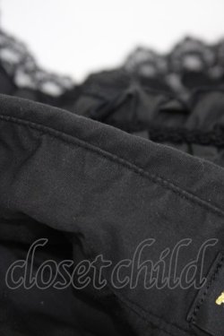 画像3: ATELIER PIERROT / 薔薇レース付け襟  ブラック H-26-02-03-1014-EL-ZA-KB-ZH