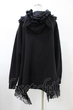 画像2: HANGRY&ANGRY / 猫耳ドレスパーカー  ブラック H-26-02-03-1020-HN-TO-KB-ZH