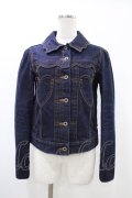 Jane Marple / ハートデニムジャケット  ブルーデニム H-26-02-03-1022-JM-JA-KB-ZH