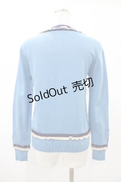 画像2: Jane Marple / ナポレオンカーディガン  ブルー H-26-02-03-1025-JM-TO-KB-ZH