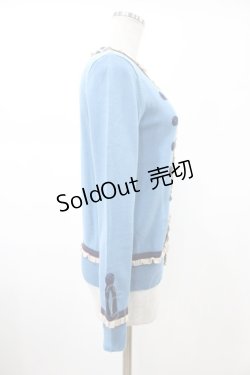画像3: Jane Marple / ナポレオンカーディガン  ブルー H-26-02-03-1025-JM-TO-KB-ZH