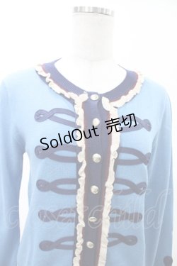 画像4: Jane Marple / ナポレオンカーディガン  ブルー H-26-02-03-1025-JM-TO-KB-ZH