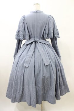 画像2: Sheglit / "Campanula"ケープワンピース  ダルブルー H-26-02-03-1026-EL-OP-KB-ZH