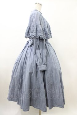 画像3: Sheglit / "Campanula"ケープワンピース  ダルブルー H-26-02-03-1026-EL-OP-KB-ZH