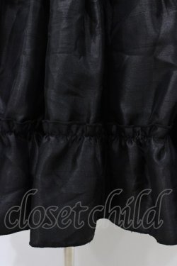 画像5: ATELIER PIERROT / Long Corset Skirt  ブラック H-26-02-03-1028-EL-SK-KB-ZH