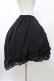 画像3: ATELIER PIERROT / Victorian Ruffle Chiffon Skirt  ブラック H-26-02-03-1029-EL-SK-KB-ZH (3)