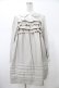 画像1: Jane Marple / レースフリルワンピース  グレー H-26-02-03-1030-JM-OP-KB-ZH (1)
