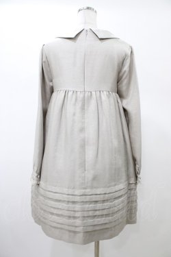 画像2: Jane Marple / レースフリルワンピース  グレー H-26-02-03-1030-JM-OP-KB-ZH