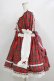 画像2: Little Bear（海外ロリータブランド） / Lara's Dollワンピース XL レッド H-26-02-03-001-PU-OP-NS-ZH (2)
