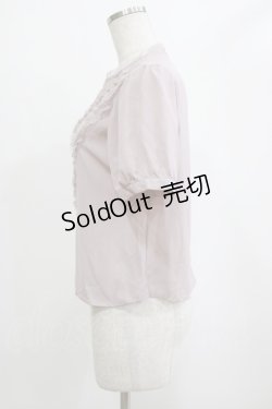 画像2: an another angelus / レース使いブラウス Free LAVENDER H-26-02-03-062-CA-BL-NS-ZH