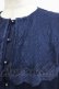 画像4: an another angelus / レースケープ衿ブラウス Free Navy H-26-02-03-063-CA-BL-NS-ZH (4)
