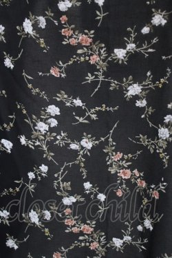 画像4: an another angelus / フリルヨーク花柄ブラウス Free BLACK H-26-02-03-064-CA-BL-NS-ZH