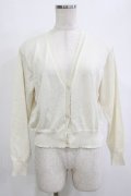 F&A / ガラス風クリアフラワー釦UVカットニットカーディガン Free OFFWHITE H-26-02-03-066-LO-TO-NS-ZH