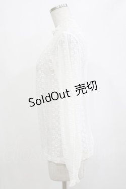 画像2: F&A / ストライプレーストップス Free OFF WHITE H-26-02-03-069-LO-OP-NS-ZH