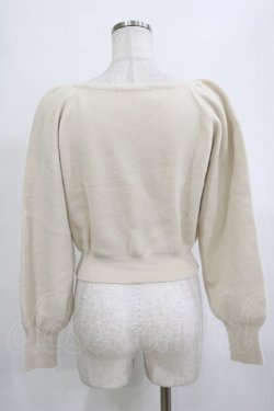 画像3: an another angelus / ローズ同色刺繍シャギーニットプルオーバー Free IVORY H-26-02-03-070-CA-TO-NS-ZH