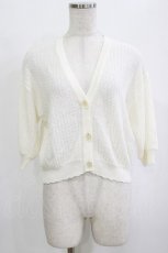 画像1: F&A / 押し花釦透かし編みニットカーディガン Free OFF WHITE H-26-02-03-074-LO-TO-NS-ZH (1)