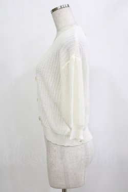 画像2: F&A / 押し花釦透かし編みニットカーディガン Free OFF WHITE H-26-02-03-074-LO-TO-NS-ZH