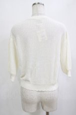 画像3: F&A / 押し花釦透かし編みニットカーディガン Free OFF WHITE H-26-02-03-074-LO-TO-NS-ZH (3)