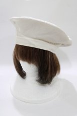 画像2: an another angelus / 多重リボンベレー帽  IVORY H-26-02-03-075-CA-AC-NS-ZH (2)
