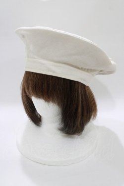 画像2: an another angelus / 多重リボンベレー帽  IVORY H-26-02-03-075-CA-AC-NS-ZH