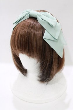 画像1: Angelic Pretty / Chelsea Girlカチューシャ  ミント H-26-02-03-076-AP-AC-NS-ZH