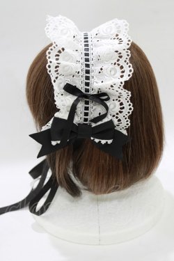 画像2: BABY,THE STARS SHINE BRIGHT / Fallin' Ribbonヘッドドレス  ブラック H-26-02-03-077-BA-AC-NS-ZH