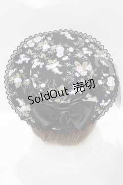 画像2: Kurumi Collaboration / KRMヘッドドレス  ブラック H-26-02-03-079-GO-AC-NS-ZH