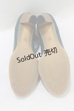 画像4: Victorian maiden / Victorian Ladyパンプス 24.5cm グリーン H-26-02-03-082-CL-SH-NS-ZH