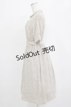 画像2: Fi.n.t / パイピング使い小花柄ワンピース Free IVORY H-26-02-03-009-CA-OP-NS-ZH