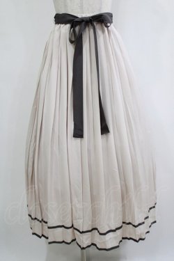 画像1: an another angelus / 裾ライン変形プリーツスカート Free PINK BEIGE H-26-02-03-018-CA-SK-NS-ZH