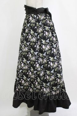 画像2: Kurumi Collaboration / KRハナガラHWフレアSK M ブラック H-26-02-03-019-GO-SK-NS-ZH