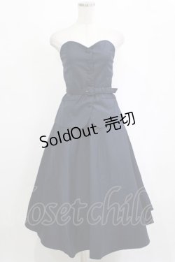 画像1: an another angelus / ビスチェセットアップ Free NAVY H-26-02-03-020-CA-OP-NS-ZH