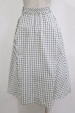 画像3: an another angelus / ドビーチェックフレアースカート Free OFF×BK H-26-02-03-021-CA-SK-NS-ZH